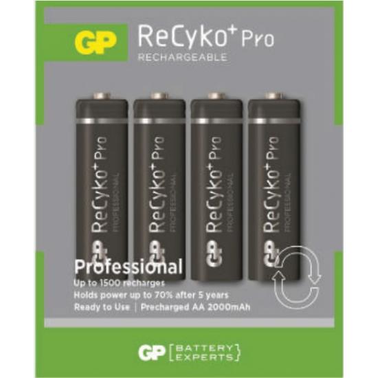 GP RECYKO PRO 4’LÜ 2000 MHA KALEM PİL