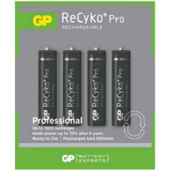 GP RECYKO PRO 4’LÜ 800 MHA İNCE PİL