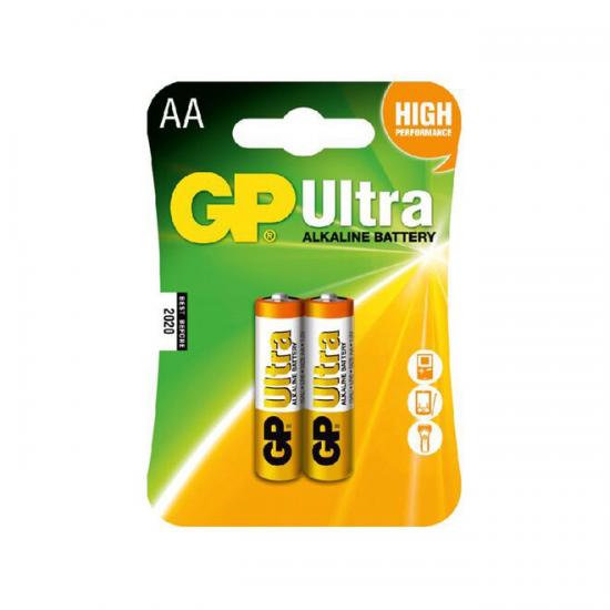 GP ULTRA ALKALİN 2’Lİ 1,5V  GP AA Ultra Alkalin Kalem Pil