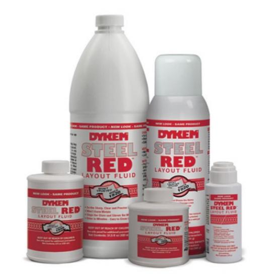 DYKEM STEEL RED LAYOUT FLUID (Kırmızı Marka Boyası)