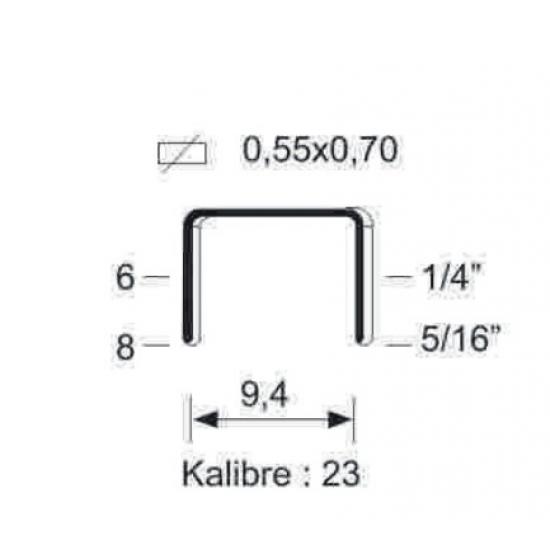 MEKANİK ZIMBA TABANCASI G-23 / 1