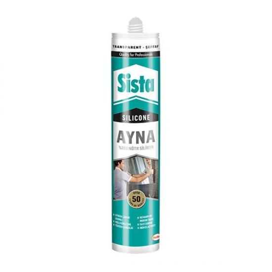 Sista Ayna Silikon (Şeffaf…310ml) 