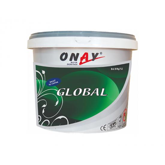 ONAY GLOBAL PLASTİK SU BAZLI İÇ CEPHE BOYASI SİYAH