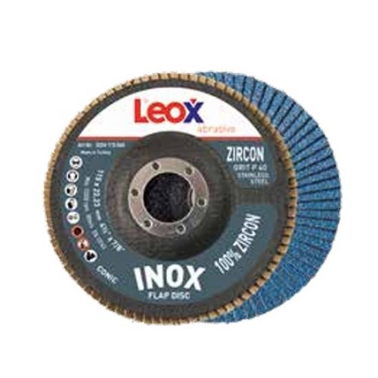 LEOX INOX Flap Disk %100 Zirkonyum Ø 115 - ZA