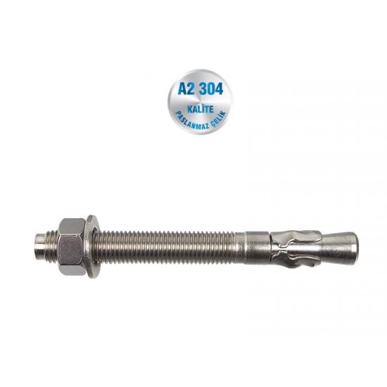 İNOX KLİPSLİ DÜBEL A2-304 KALİTE ART 211