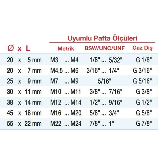 Çelik Döküm Pafta Kolu  DIN-225