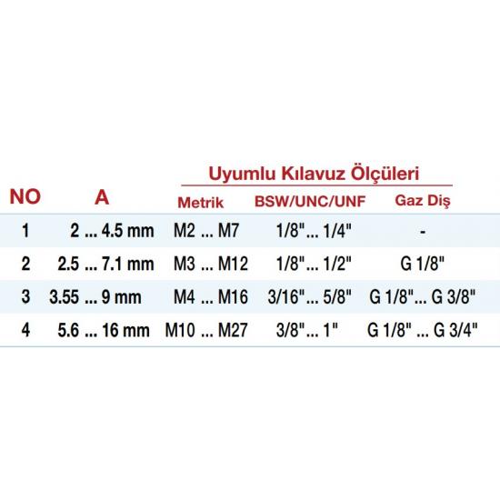 çelik kılavuz kolu CSN-241126