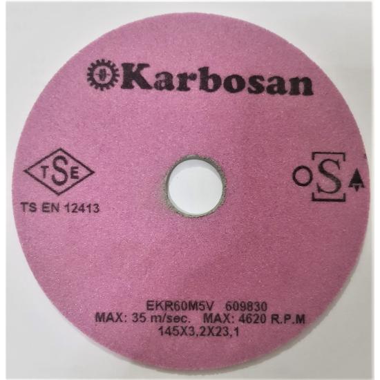 KARBOSAN ZİNCİR BİLEME TAŞI 145 x 3,2 x 23,1